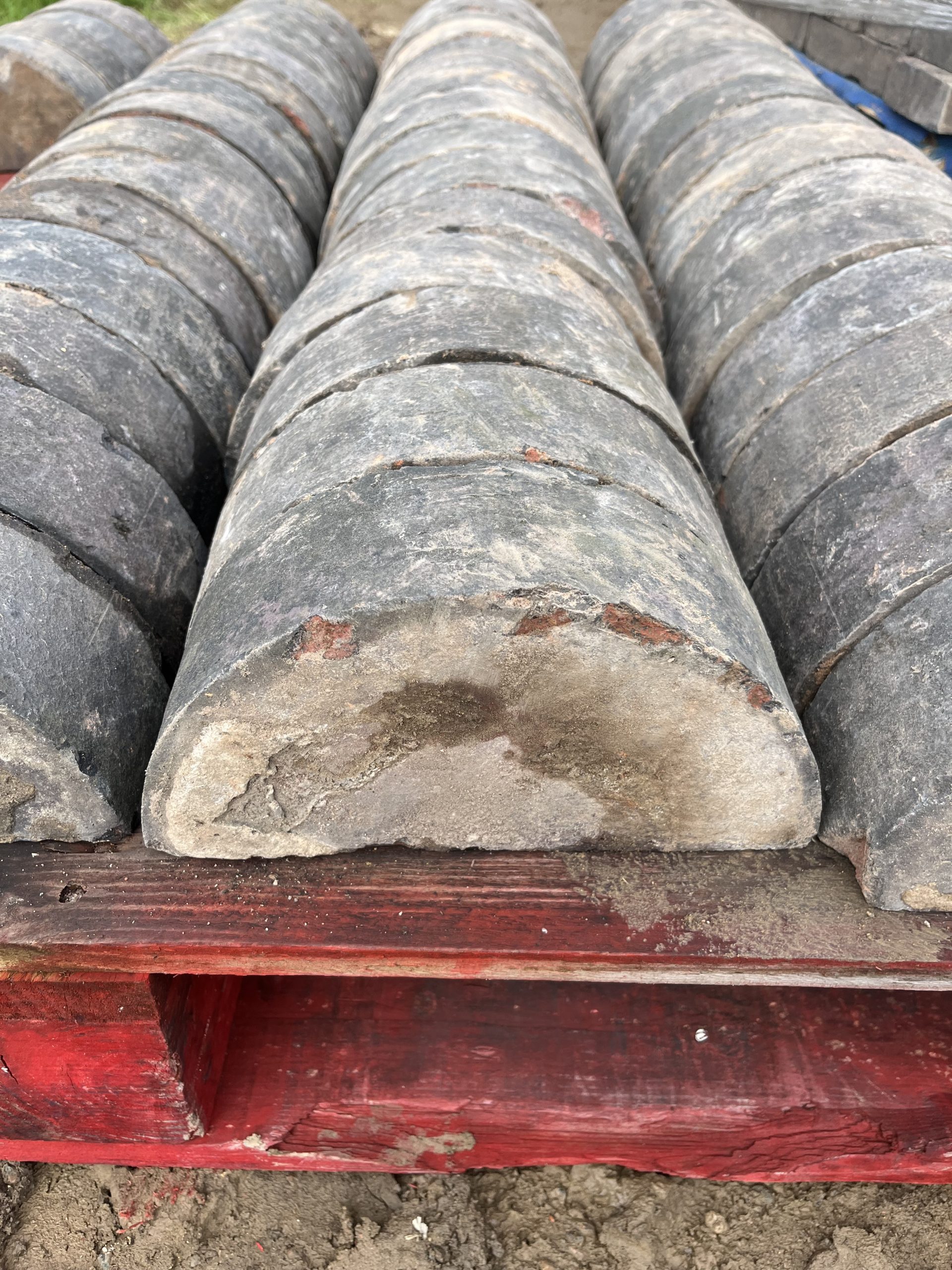 Round Brick Coping Stones (CO20) - Image 2